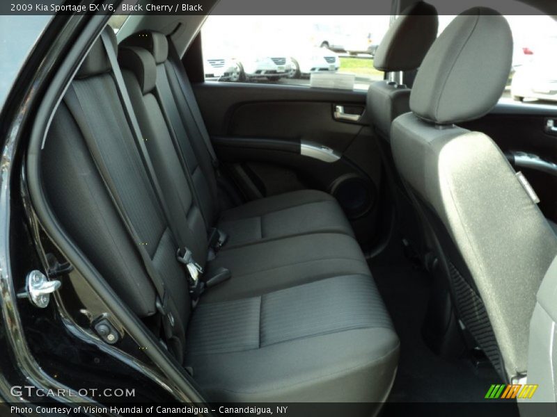  2009 Sportage EX V6 Black Interior