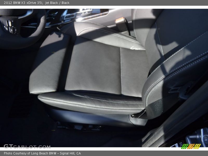 Jet Black / Black 2012 BMW X3 xDrive 35i