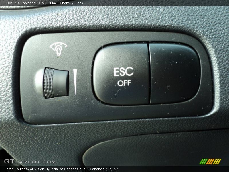Controls of 2009 Sportage EX V6