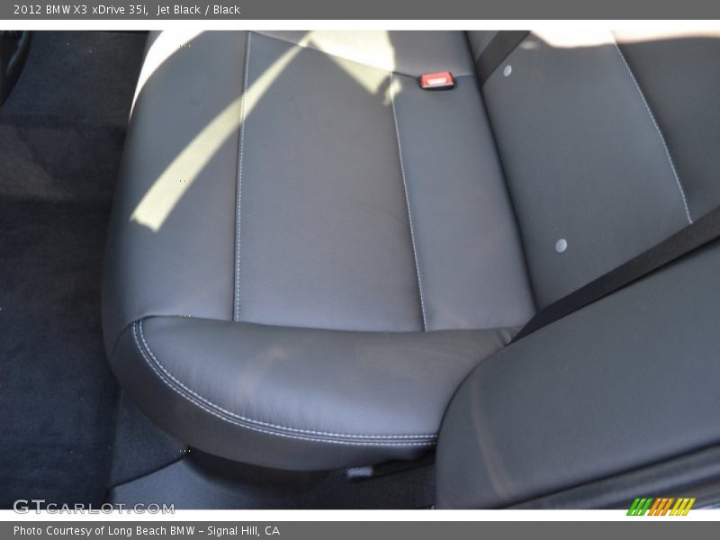 Jet Black / Black 2012 BMW X3 xDrive 35i