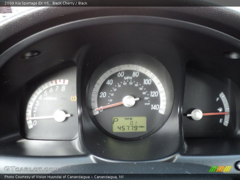  2009 Sportage EX V6 EX V6 Gauges