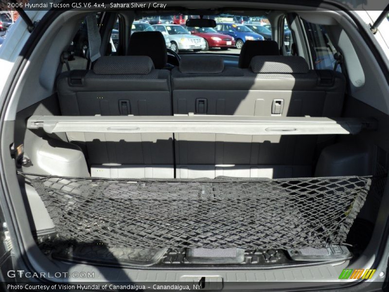 Sahara Silver / Gray 2006 Hyundai Tucson GLS V6 4x4