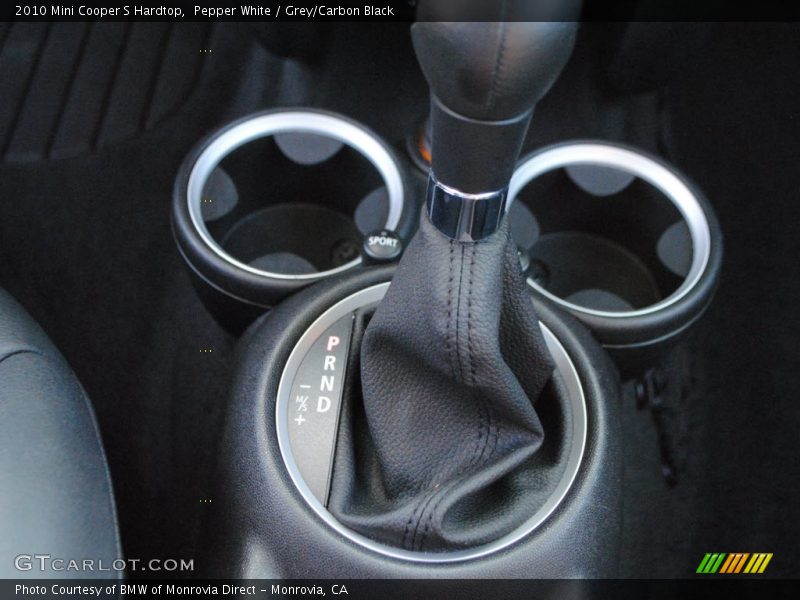 Pepper White / Grey/Carbon Black 2010 Mini Cooper S Hardtop