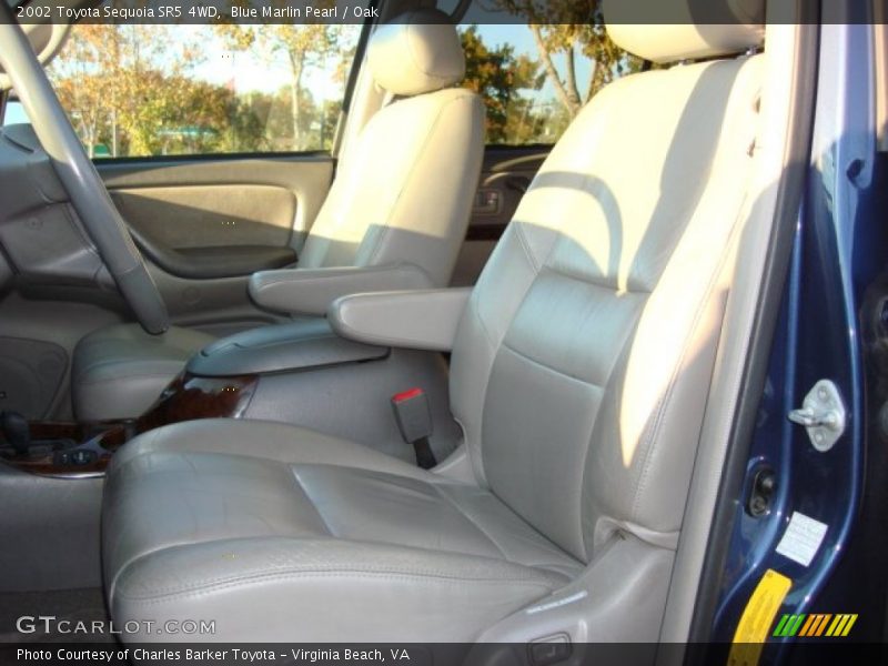 Blue Marlin Pearl / Oak 2002 Toyota Sequoia SR5 4WD