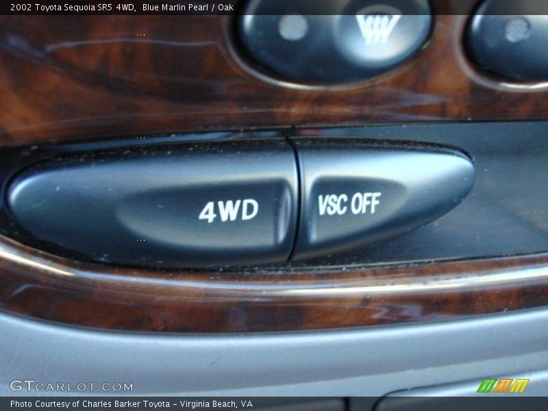 Blue Marlin Pearl / Oak 2002 Toyota Sequoia SR5 4WD