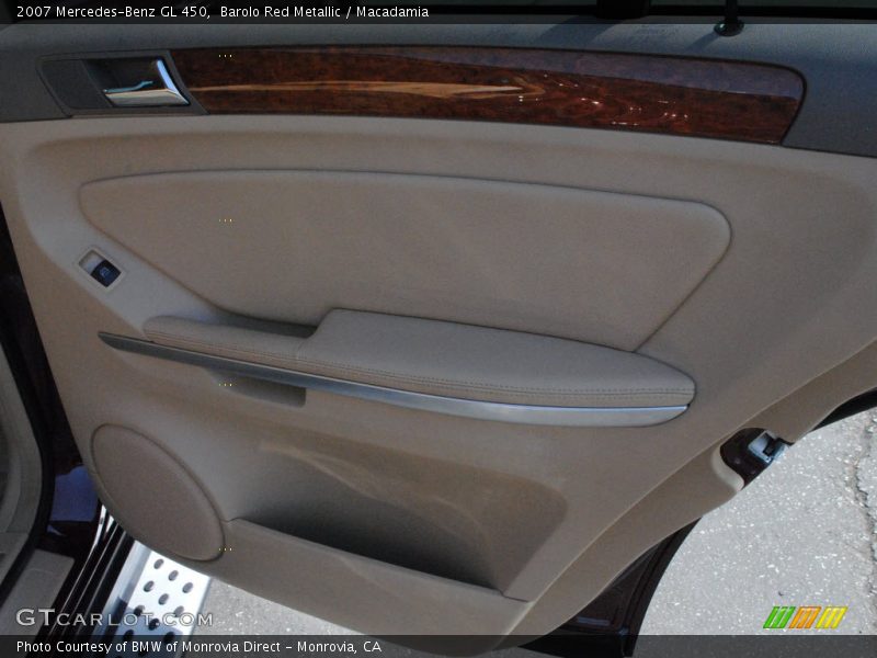 Barolo Red Metallic / Macadamia 2007 Mercedes-Benz GL 450