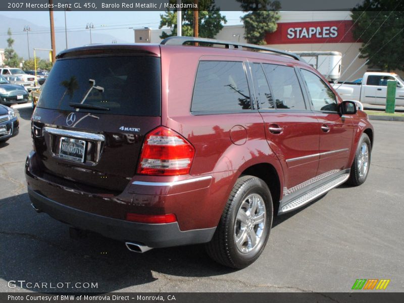 Barolo Red Metallic / Macadamia 2007 Mercedes-Benz GL 450