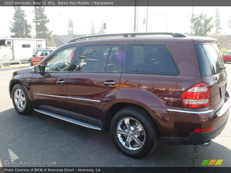 Barolo Red Metallic / Macadamia 2007 Mercedes-Benz GL 450