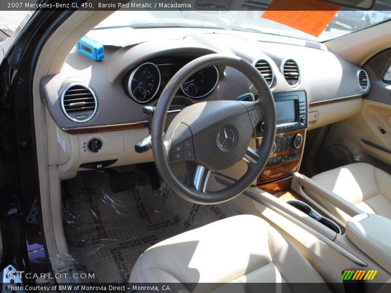 Barolo Red Metallic / Macadamia 2007 Mercedes-Benz GL 450