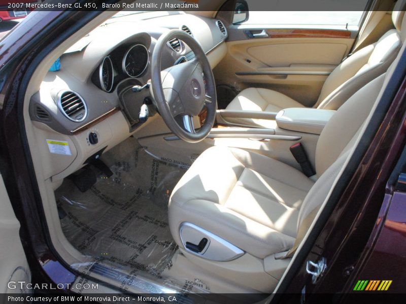 Barolo Red Metallic / Macadamia 2007 Mercedes-Benz GL 450
