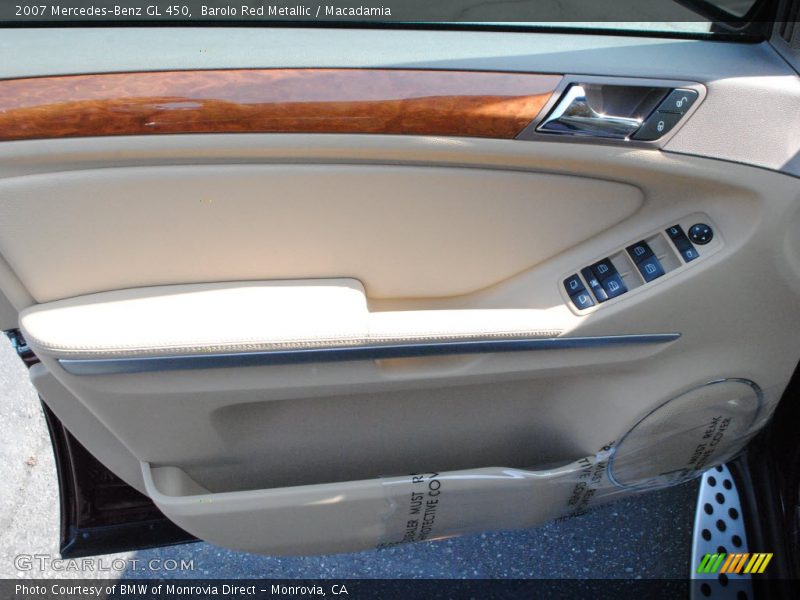 Barolo Red Metallic / Macadamia 2007 Mercedes-Benz GL 450