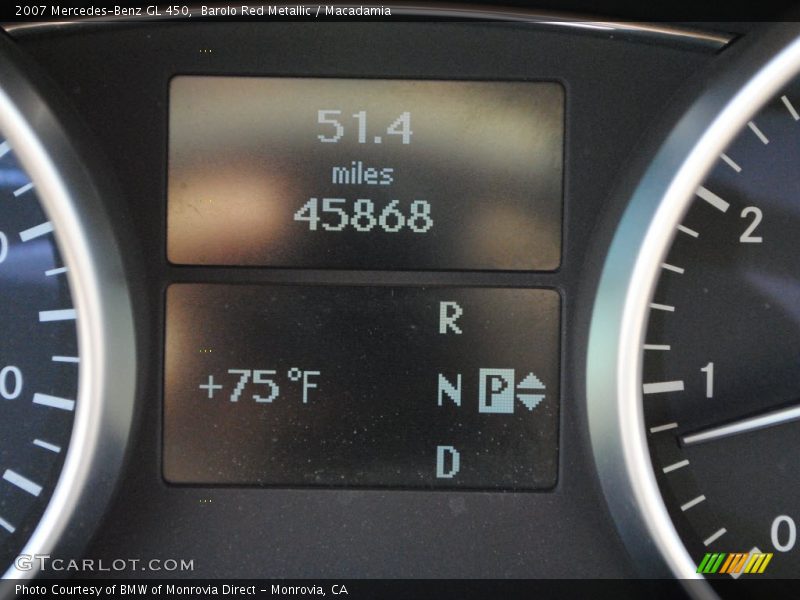 Barolo Red Metallic / Macadamia 2007 Mercedes-Benz GL 450