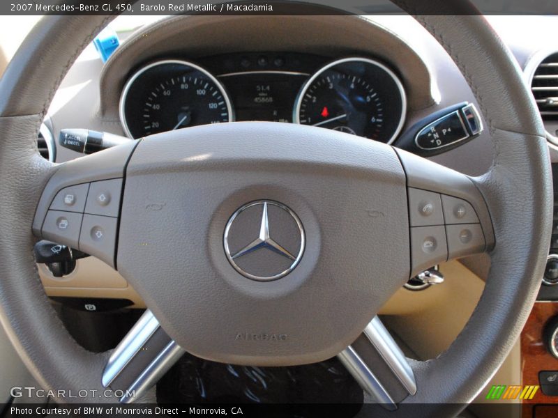 Barolo Red Metallic / Macadamia 2007 Mercedes-Benz GL 450