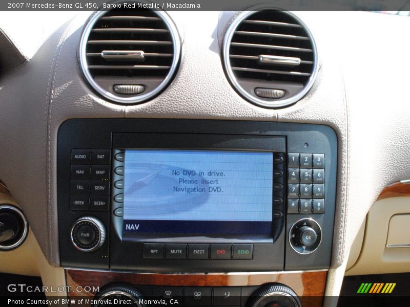 Barolo Red Metallic / Macadamia 2007 Mercedes-Benz GL 450