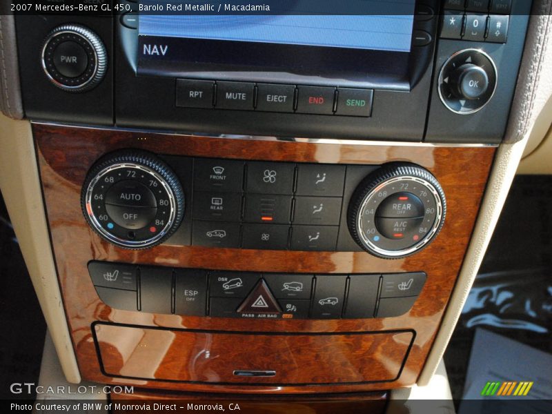 Barolo Red Metallic / Macadamia 2007 Mercedes-Benz GL 450