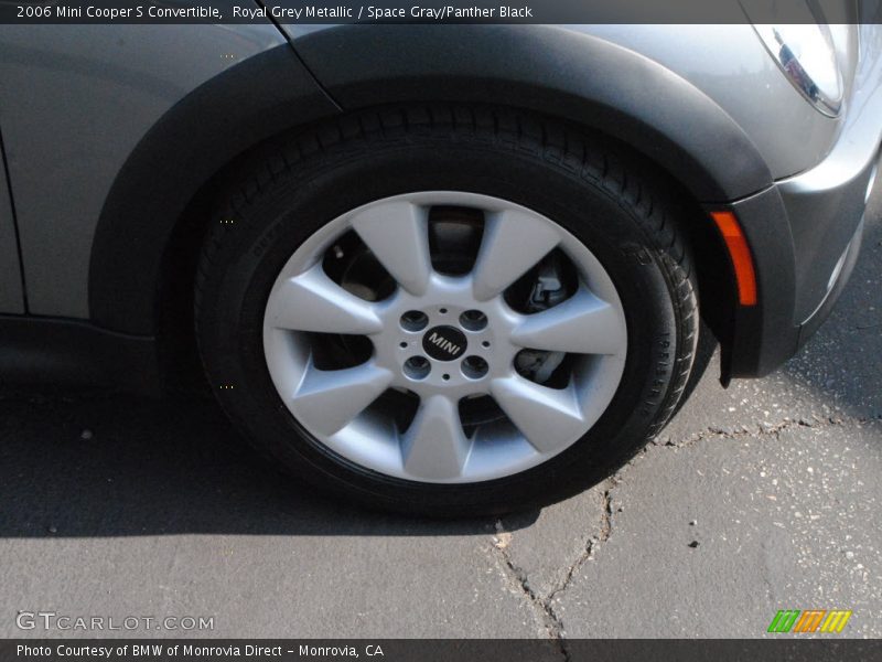 Royal Grey Metallic / Space Gray/Panther Black 2006 Mini Cooper S Convertible