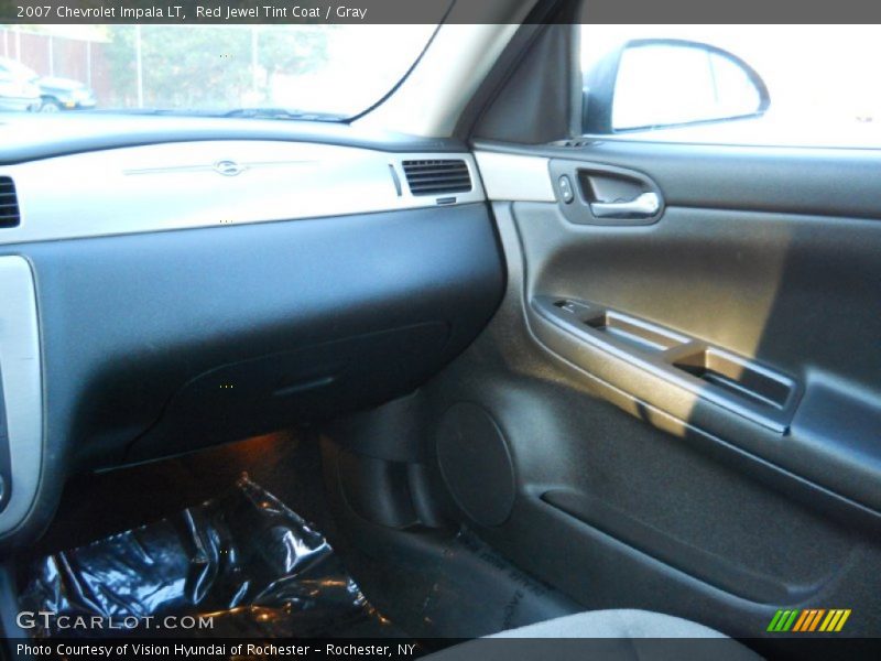Red Jewel Tint Coat / Gray 2007 Chevrolet Impala LT