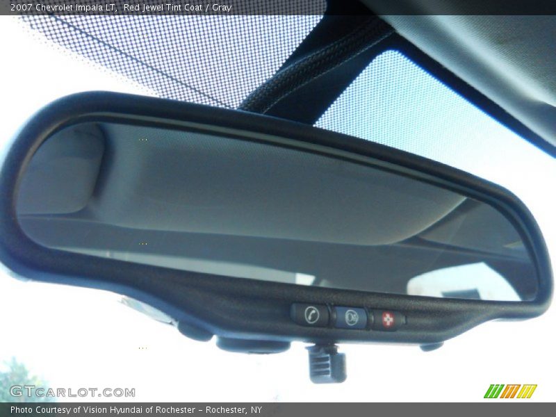 Red Jewel Tint Coat / Gray 2007 Chevrolet Impala LT