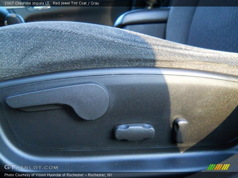Red Jewel Tint Coat / Gray 2007 Chevrolet Impala LT