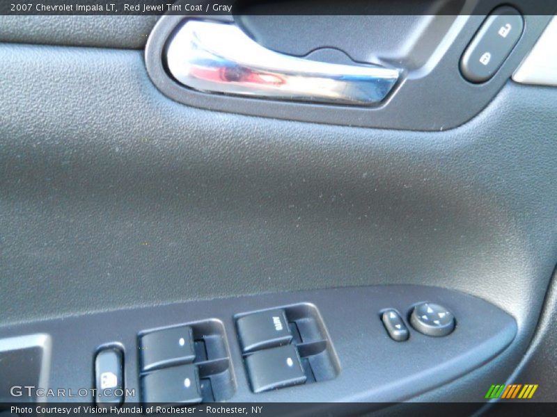 Red Jewel Tint Coat / Gray 2007 Chevrolet Impala LT