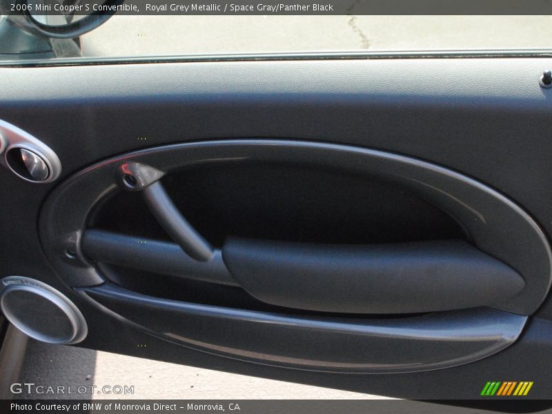 Royal Grey Metallic / Space Gray/Panther Black 2006 Mini Cooper S Convertible