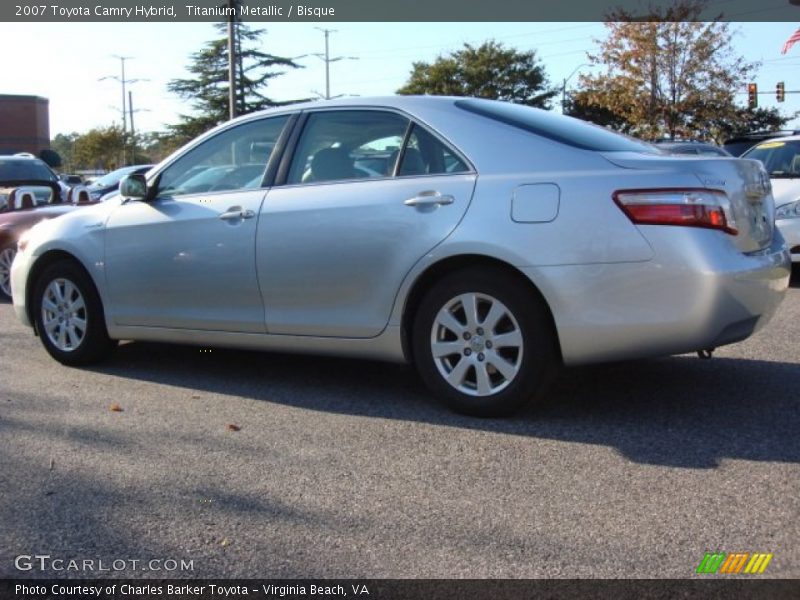 Titanium Metallic / Bisque 2007 Toyota Camry Hybrid