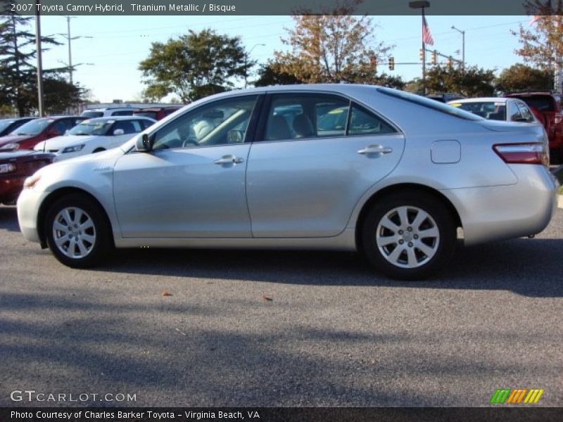 Titanium Metallic / Bisque 2007 Toyota Camry Hybrid