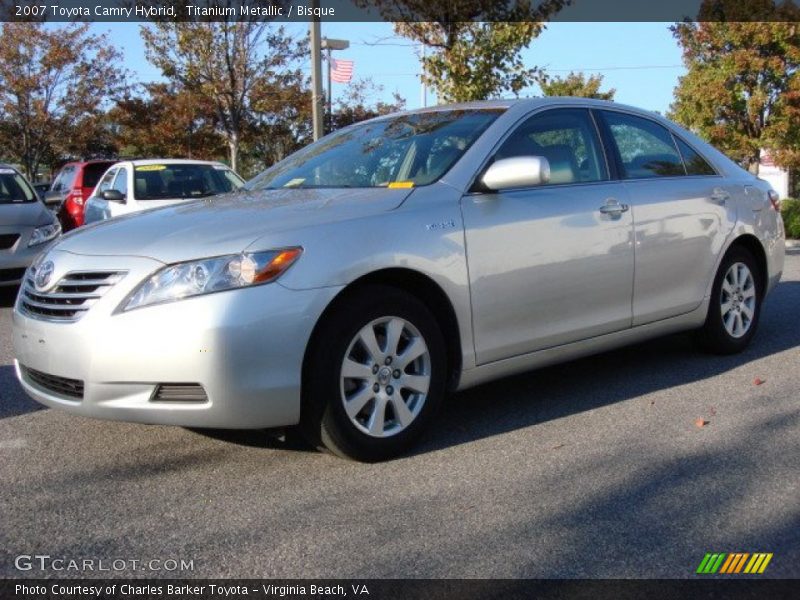 Titanium Metallic / Bisque 2007 Toyota Camry Hybrid