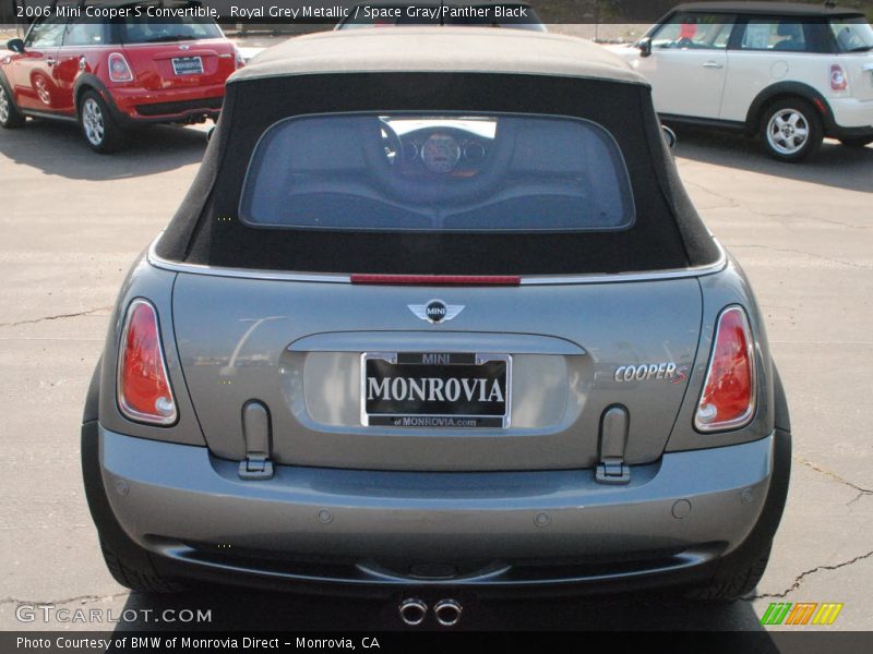 Royal Grey Metallic / Space Gray/Panther Black 2006 Mini Cooper S Convertible