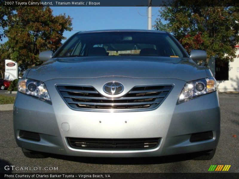 Titanium Metallic / Bisque 2007 Toyota Camry Hybrid