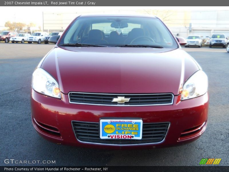 Red Jewel Tint Coat / Gray 2007 Chevrolet Impala LT