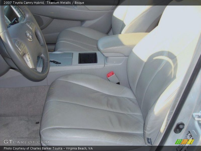 Titanium Metallic / Bisque 2007 Toyota Camry Hybrid