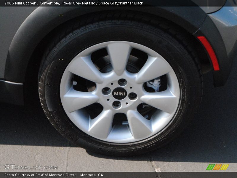 Royal Grey Metallic / Space Gray/Panther Black 2006 Mini Cooper S Convertible