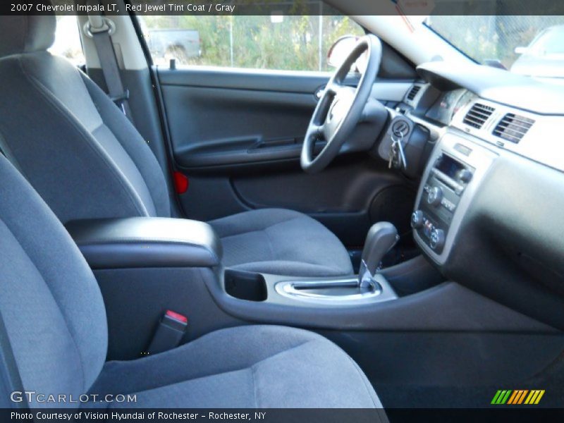 Red Jewel Tint Coat / Gray 2007 Chevrolet Impala LT