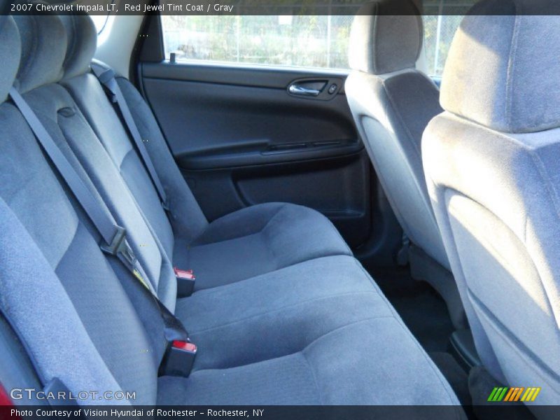 Red Jewel Tint Coat / Gray 2007 Chevrolet Impala LT