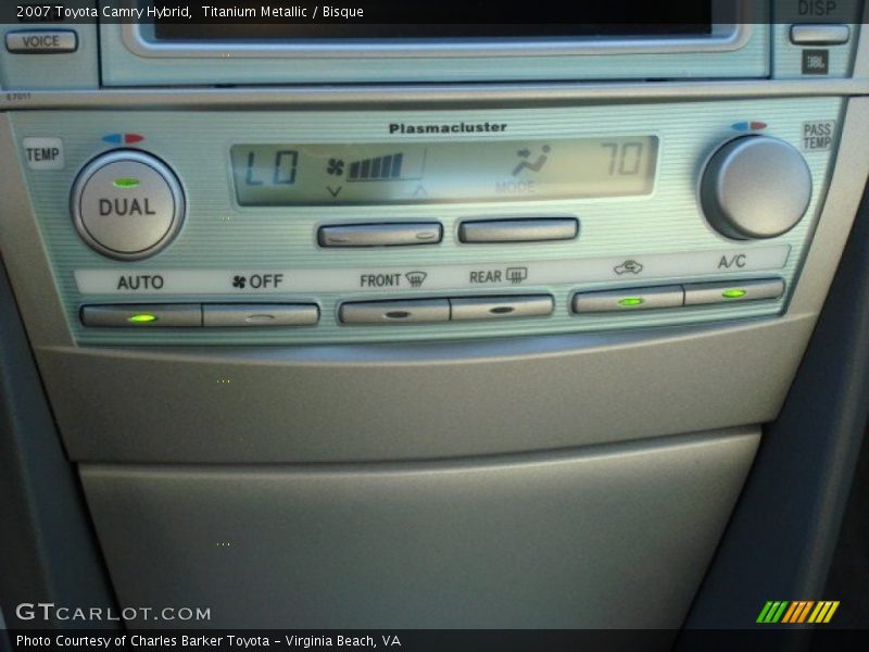 Titanium Metallic / Bisque 2007 Toyota Camry Hybrid