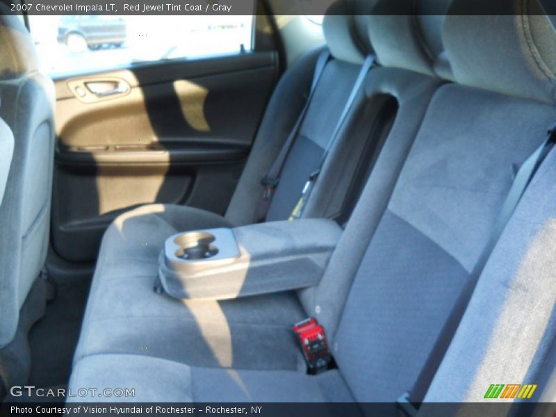 Red Jewel Tint Coat / Gray 2007 Chevrolet Impala LT