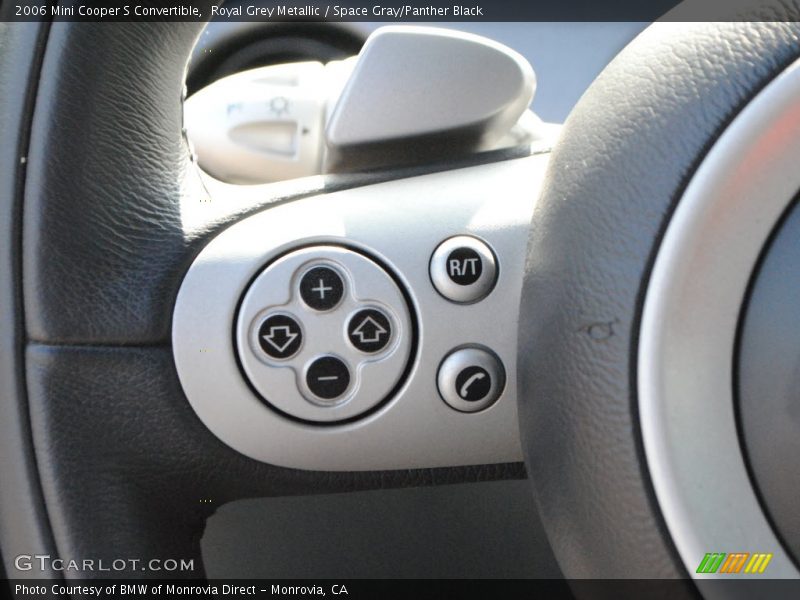 Royal Grey Metallic / Space Gray/Panther Black 2006 Mini Cooper S Convertible