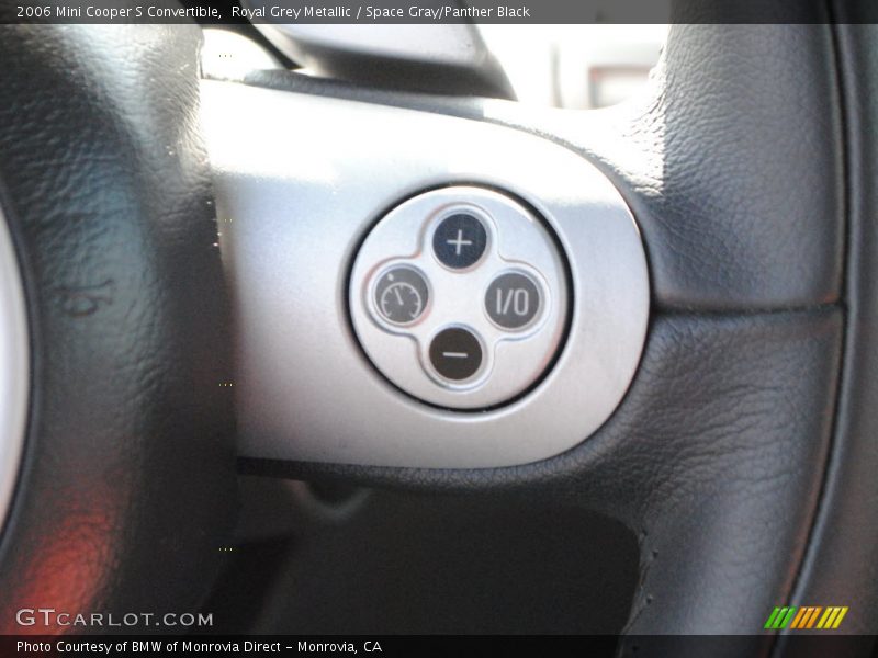 Royal Grey Metallic / Space Gray/Panther Black 2006 Mini Cooper S Convertible