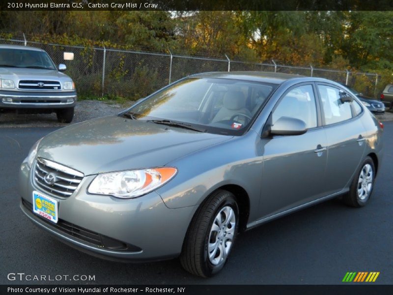 Carbon Gray Mist / Gray 2010 Hyundai Elantra GLS