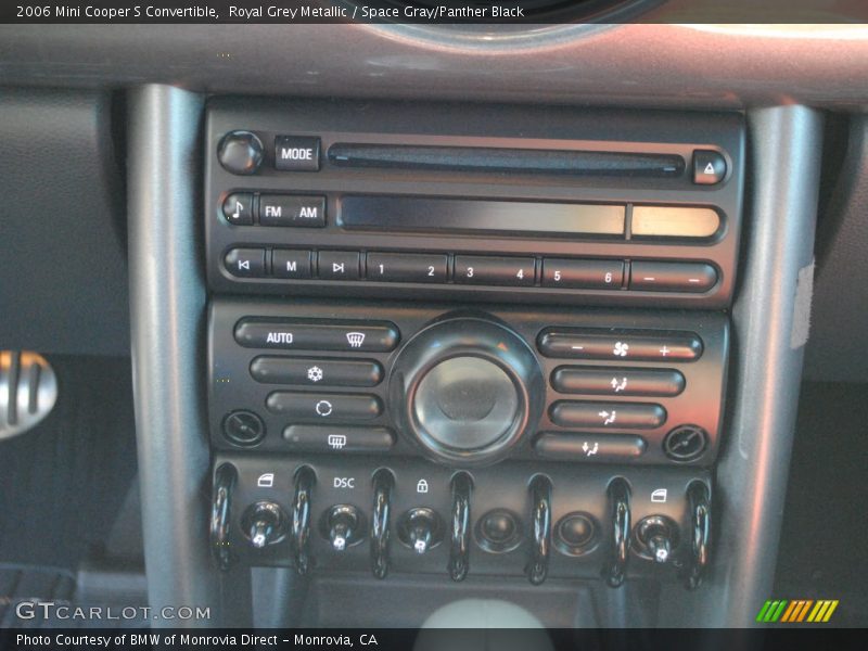 Royal Grey Metallic / Space Gray/Panther Black 2006 Mini Cooper S Convertible
