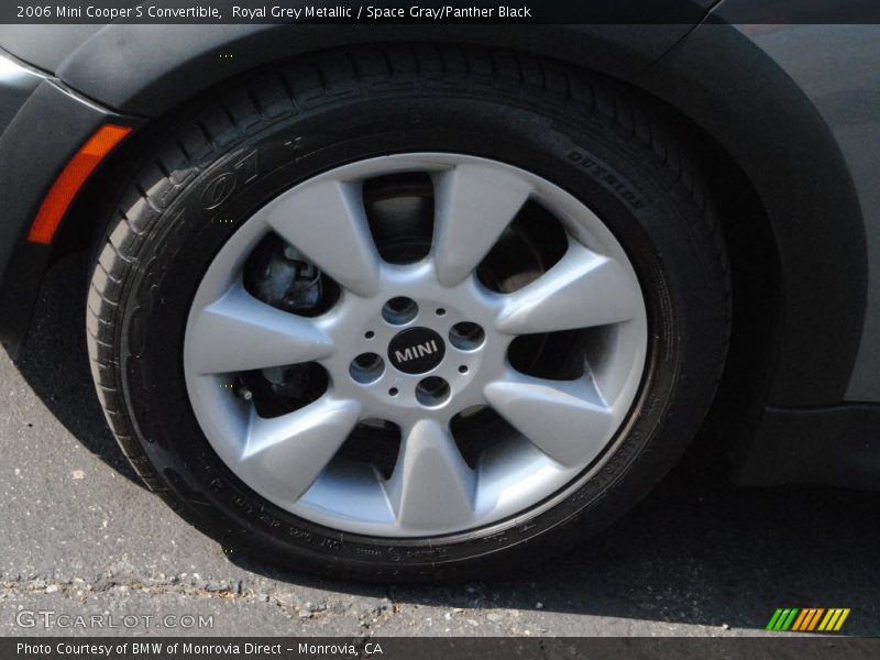 Royal Grey Metallic / Space Gray/Panther Black 2006 Mini Cooper S Convertible