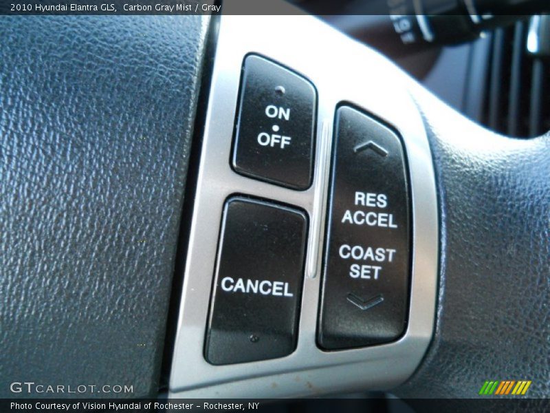 Carbon Gray Mist / Gray 2010 Hyundai Elantra GLS
