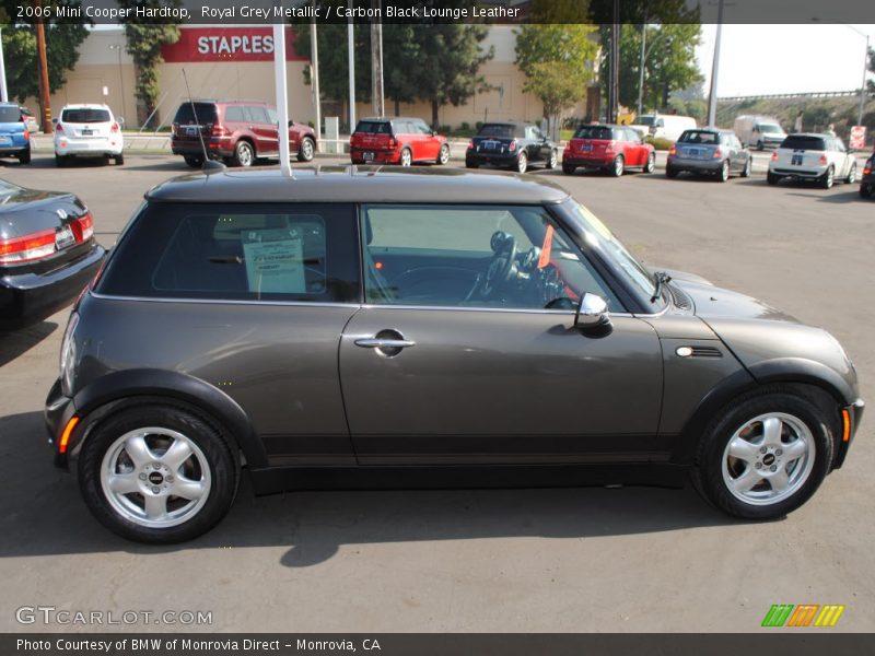 Royal Grey Metallic / Carbon Black Lounge Leather 2006 Mini Cooper Hardtop
