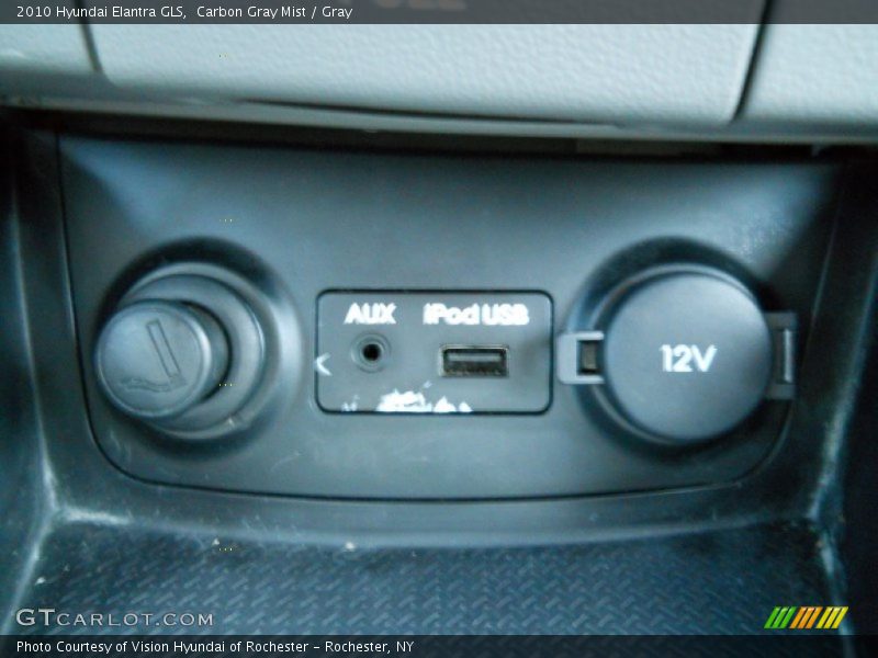 Carbon Gray Mist / Gray 2010 Hyundai Elantra GLS