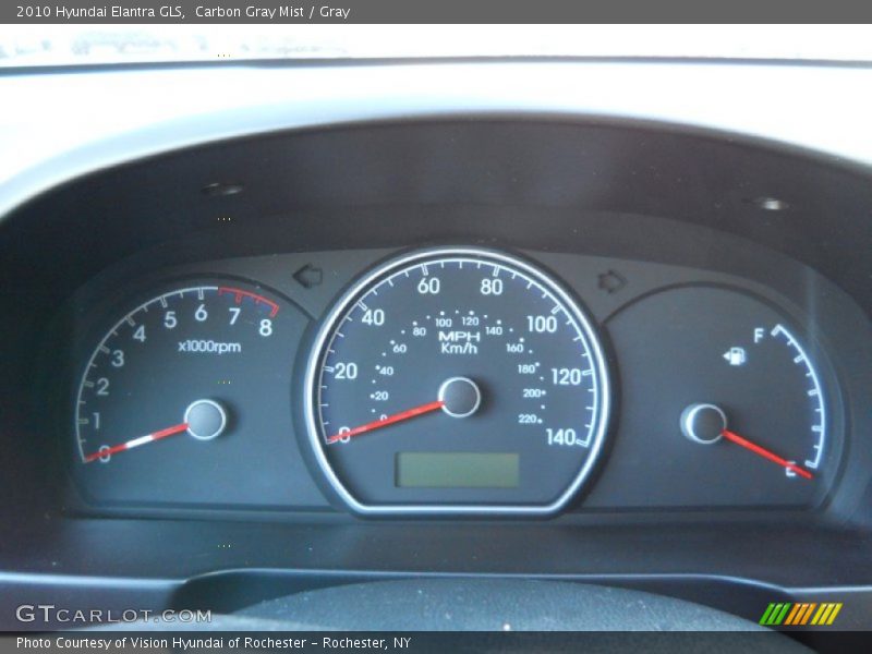 Carbon Gray Mist / Gray 2010 Hyundai Elantra GLS