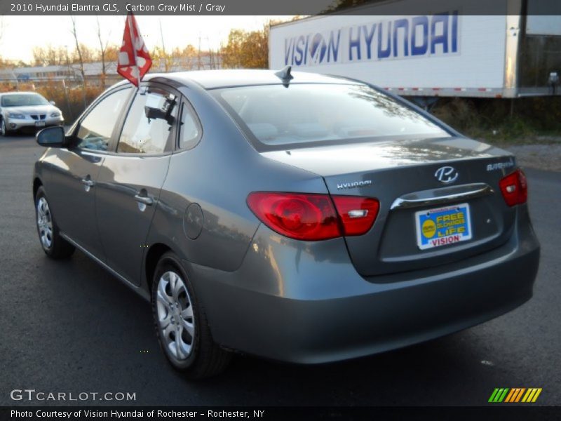 Carbon Gray Mist / Gray 2010 Hyundai Elantra GLS