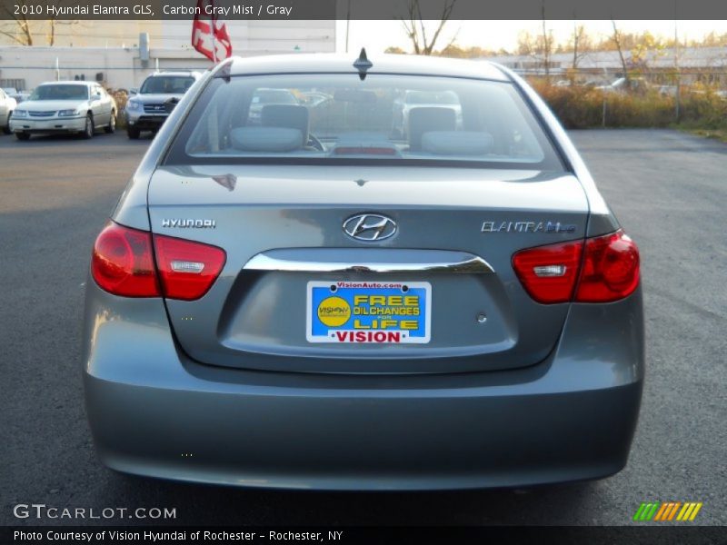 Carbon Gray Mist / Gray 2010 Hyundai Elantra GLS