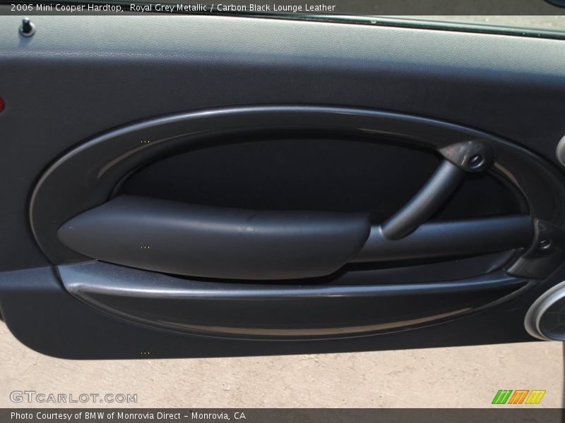 Royal Grey Metallic / Carbon Black Lounge Leather 2006 Mini Cooper Hardtop