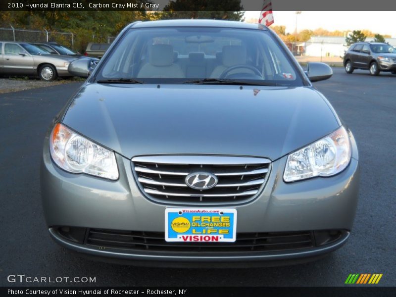 Carbon Gray Mist / Gray 2010 Hyundai Elantra GLS
